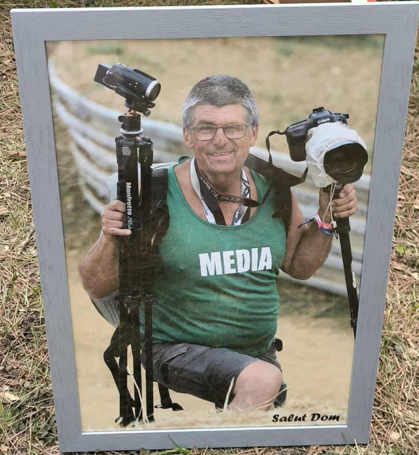 Dominique Nezer, plus connu sous le nom de Loïc Kartcross, était un photographe bien connu du circuit. Facebook/Team Voisin & Co
