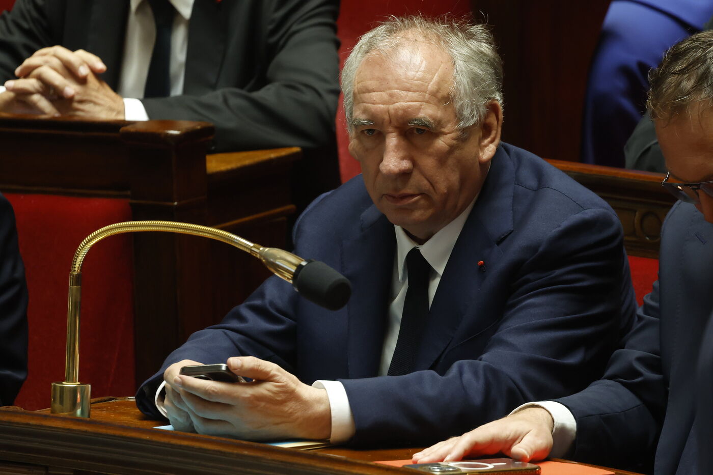 François Bayrou a remis sa démission à Emmanuel Macron. LP/ Olivier Corsan