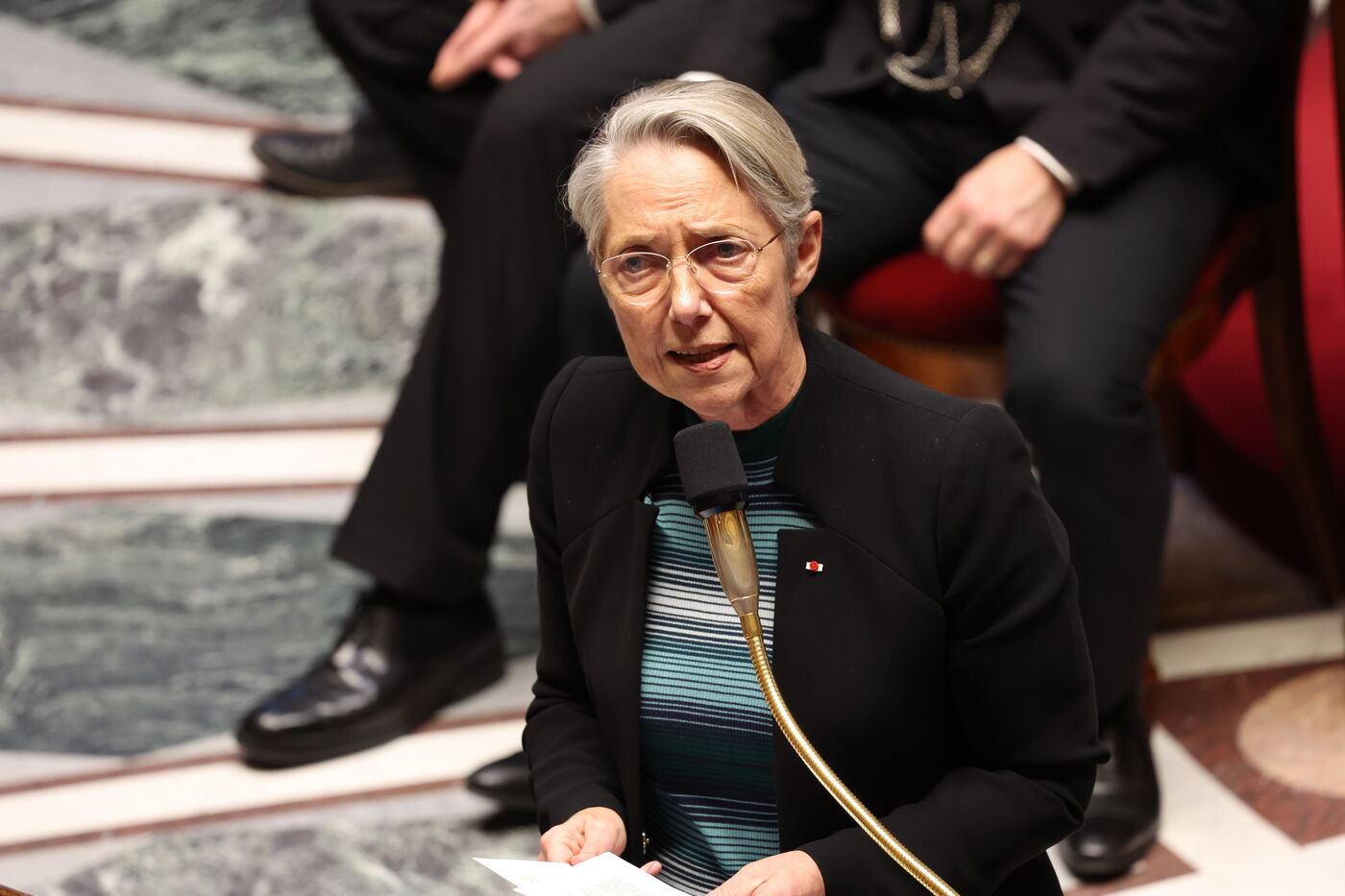 En plus d'être ministre de l'Éducation, Élisabeth Borne est numéro 2 du gouvernement de François Bayrou. LP/Arnaud Journois