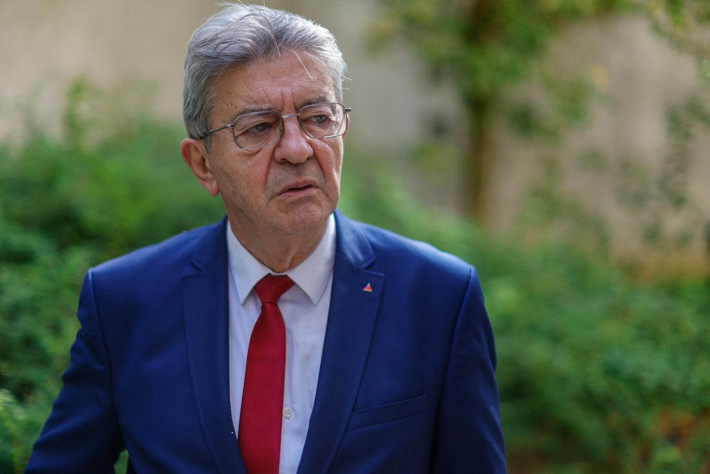 Jean-Luc Mélenchon a estimé que "l'islamophobie se déchaîne en France" après la découverte de têtes de cochons devant des mosquées. LP/Olivier Corsan
