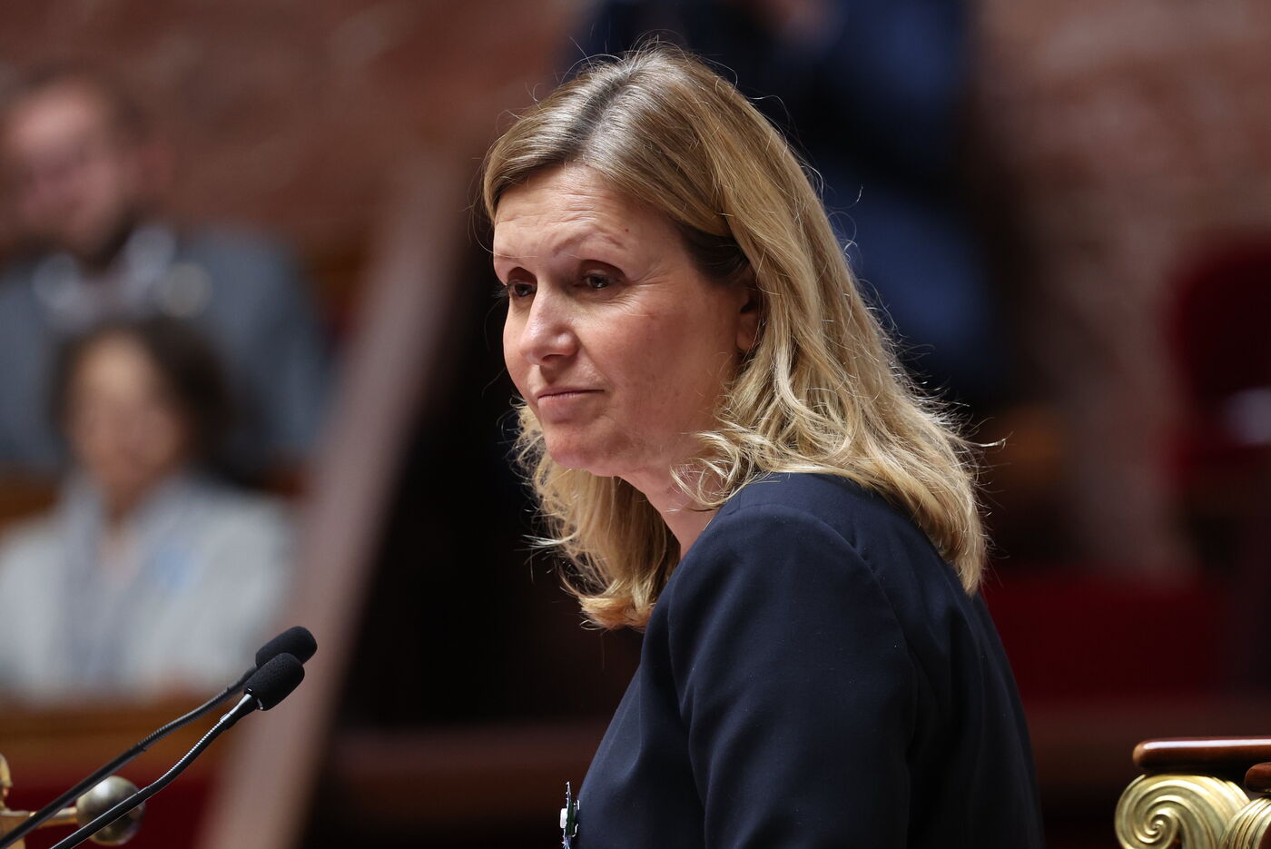 Yaël Braun-Pivet ne ferme pas la porte à Matignon. LP / Arnaud Journois