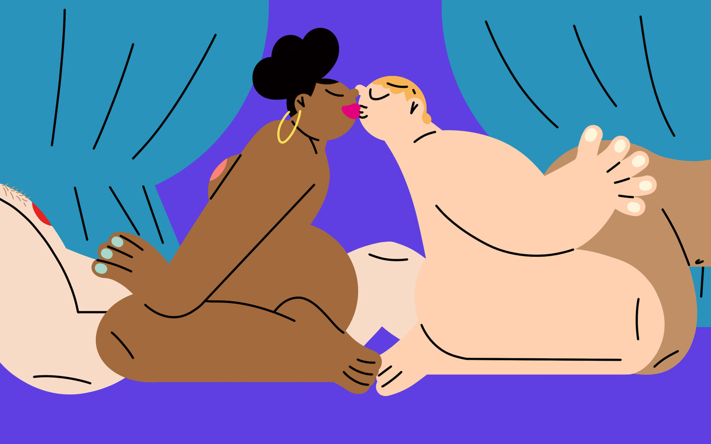 François et sa compagne se sont fixés des règles : les rendez-vous ne se font pas en cachette mais la confidentialité est de mise. Sophie Bouxom pour Le Parisien